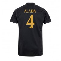 Real Madrid David Alaba #4 Tretí futbalový dres 2023-24 Krátky Rukáv